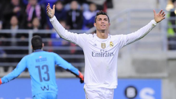 Роналду вышел на третье место среди лучших бомбардиров топ-5 лиг
