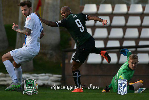 «Краснодар» разошелся миром с польским «Лехом»