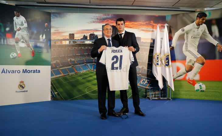 «Реал» официально презентовал Морату