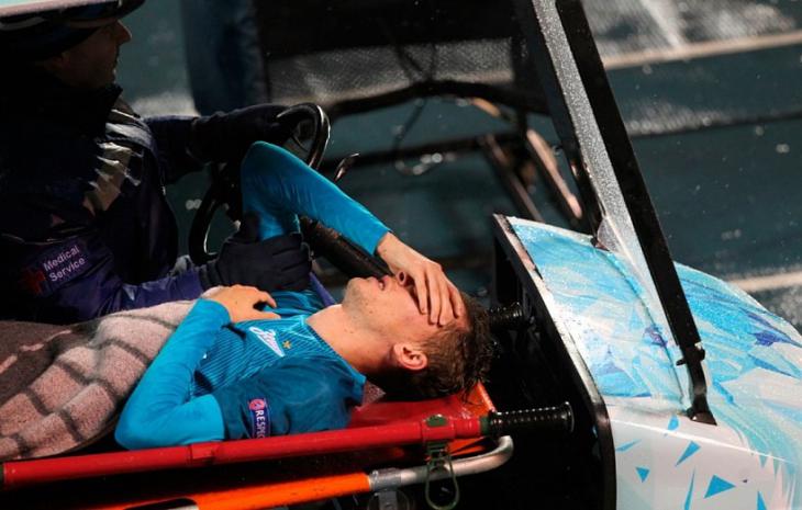 Форвард «Зенита» Джорджевич избежал перелома