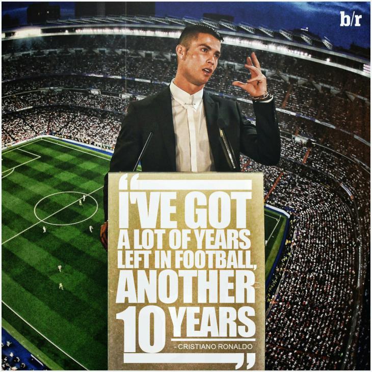 Роналду планирует играть до 41 года