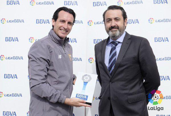 Главный тренер «Севильи» Унаи Эмери – лучший тренер месяца в чемпионате Испании