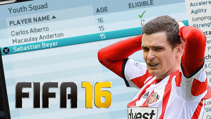 Адама Джонсона удалят из FIFA 16