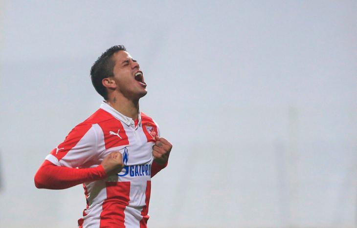 Скауты «Спартака» посмотрели на хавбека «Црвены Звезды» Михайло Ристича в действии