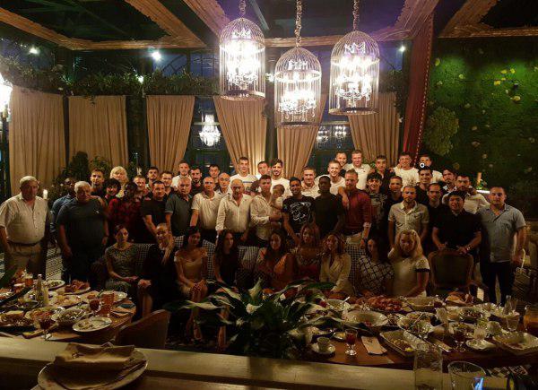 Бердыев провел прощальный ужин с футболистами «Ростова»