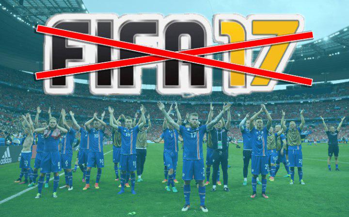 Сборной Исландии в FIFA 17 не будет