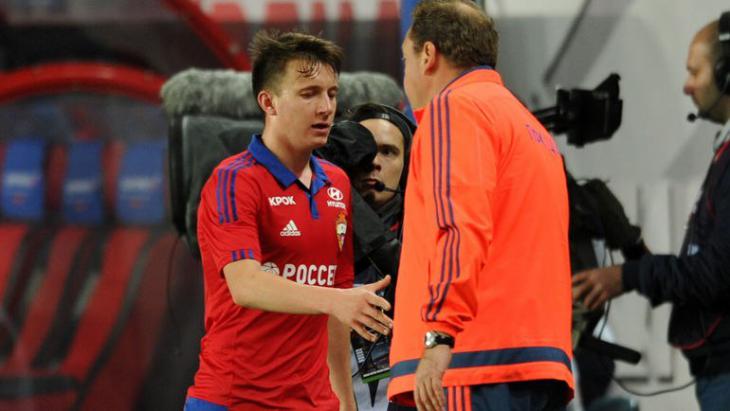 ЦСКА подписал новый контракт с Головиным