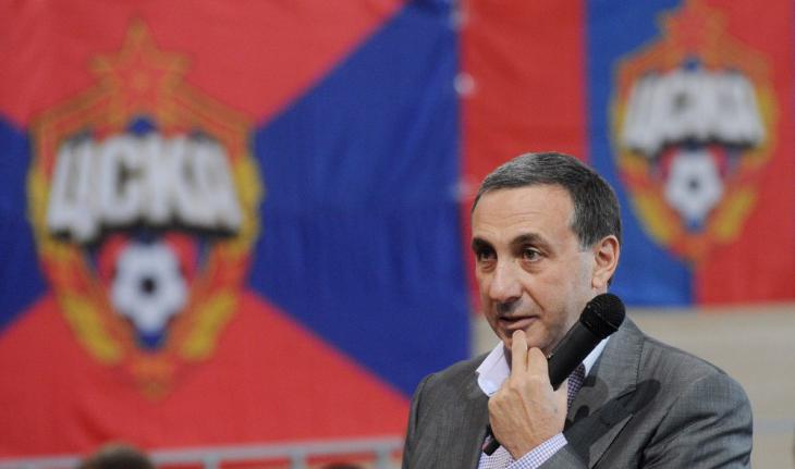 Президент ЦСКА Евгений Гинер 