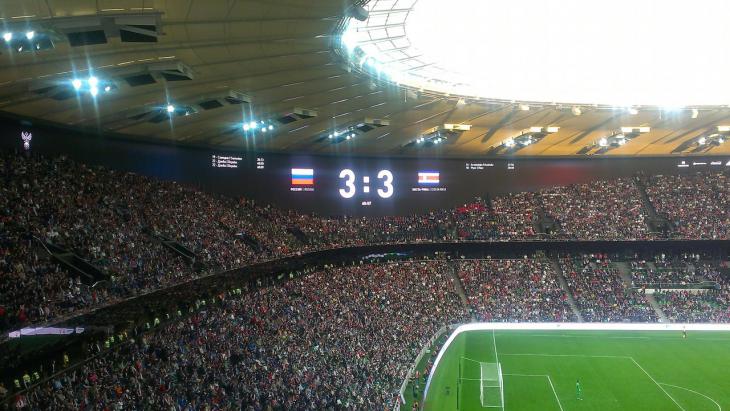 Мутко: «На данный момент стадион «Краснодара» - лучший в Европе»