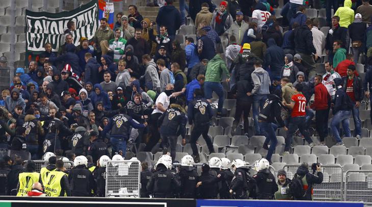 «Бешикташ» - «Локомотив». Что творили болельщики