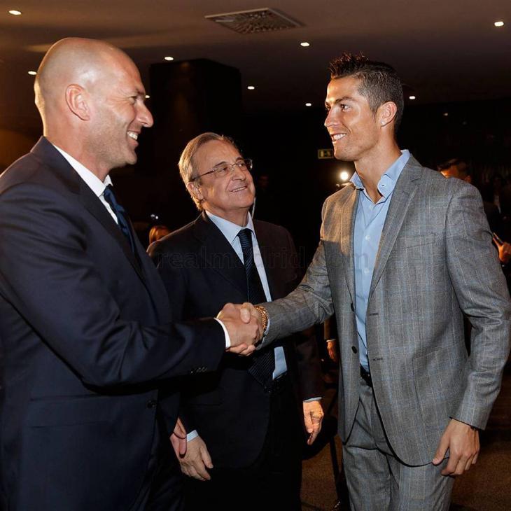 Роналду: «Зидан умеет выслушать, это огромный плюс»