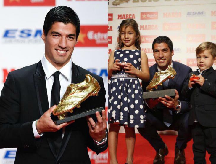 Луис Суарес получил «Золотую бутсу»