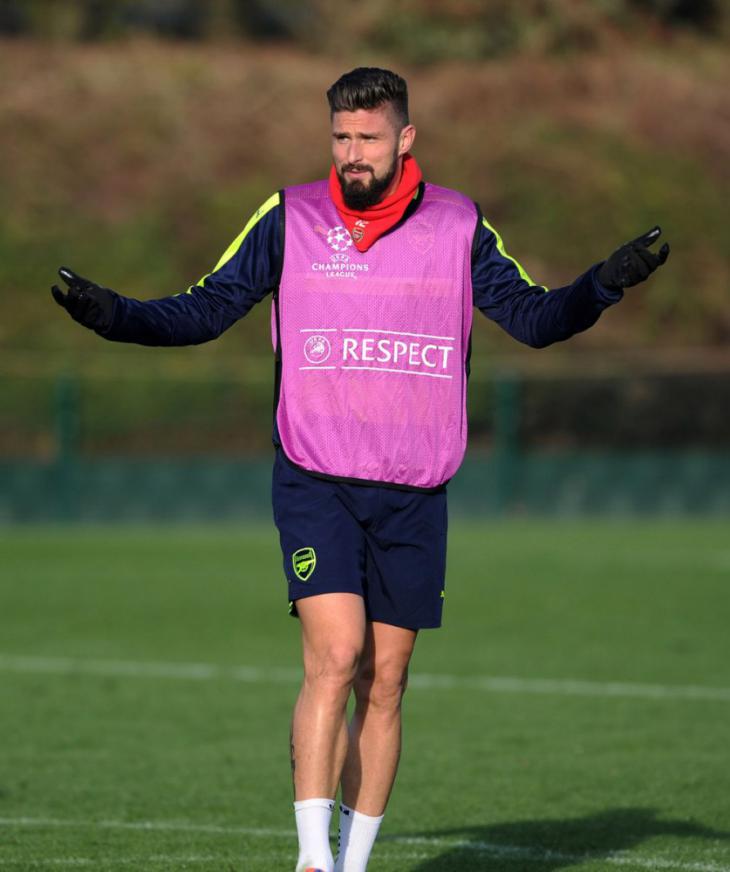 Жиру не покинет «Арсенал» этой зимой