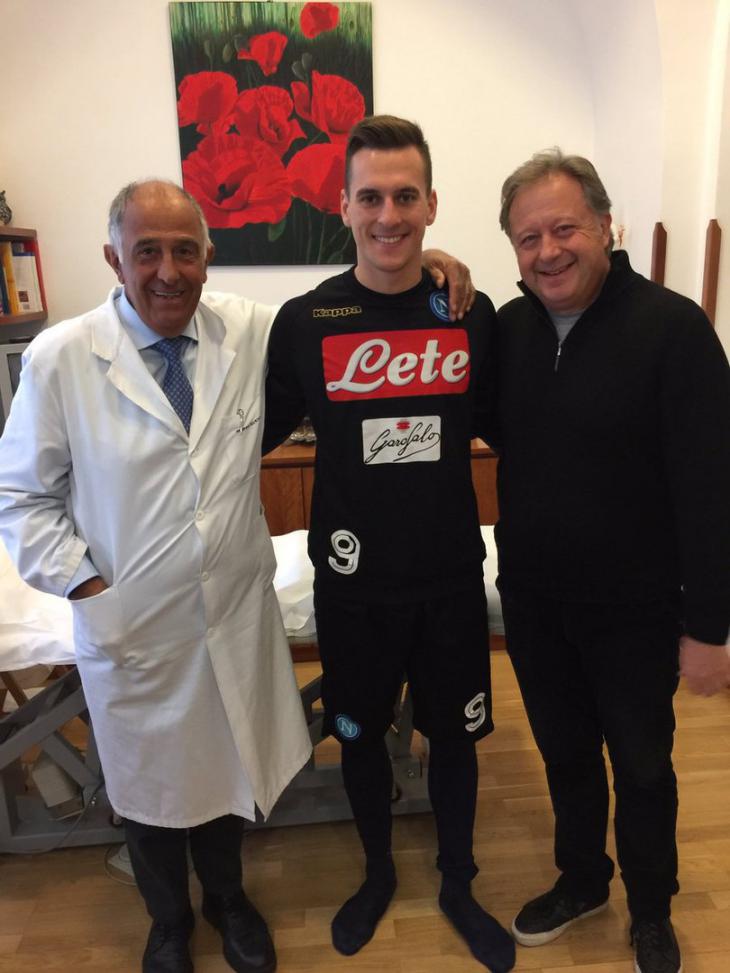 Милик полностью восстановился от серьезной травмы