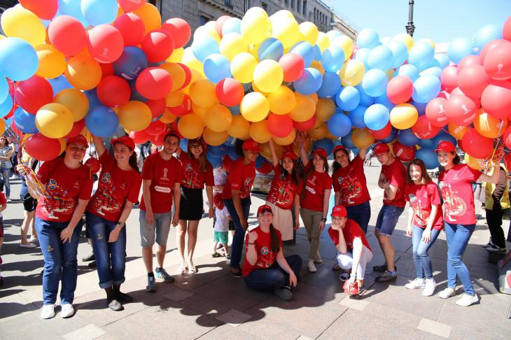 Набор волонтеров на ЧМ-2018 побил рекорд среди чемпионатов мира