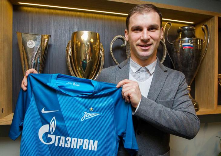 Официально: Иванович – игрок «Зенита»