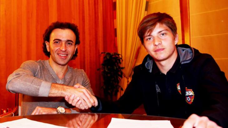 ЦСКА подписал новый контракт с Жамалетдиновым