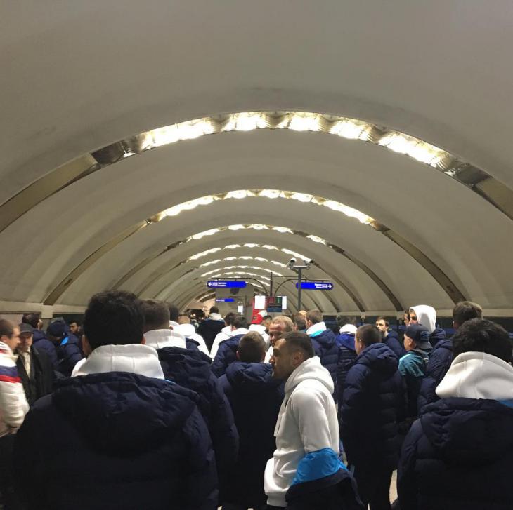 «Зенит» почтил память погибших при теракте в метро