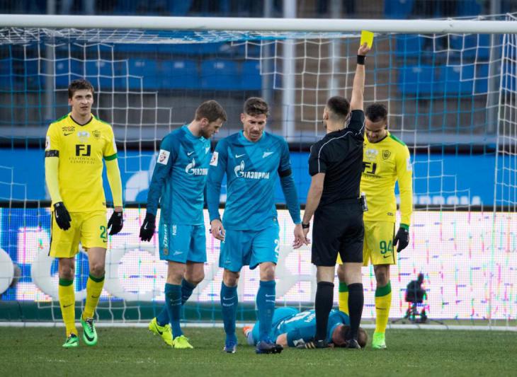КДК: «Зенит» не нарушил лимит на легионеров в игре с «Анжи»