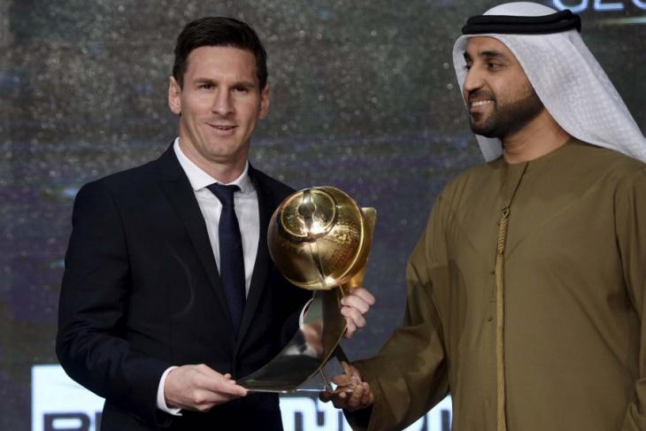 Globe Soccer Award: Месси стал лучшим игроком года