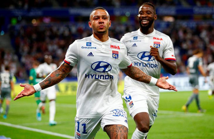 Мемфис Депай и Мусса Дембеле