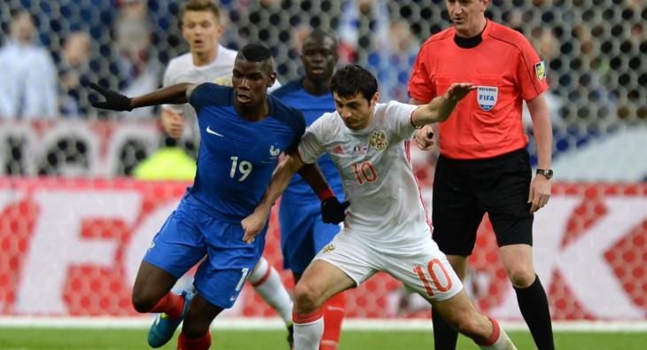 Поль Погба Алан Дзагоев