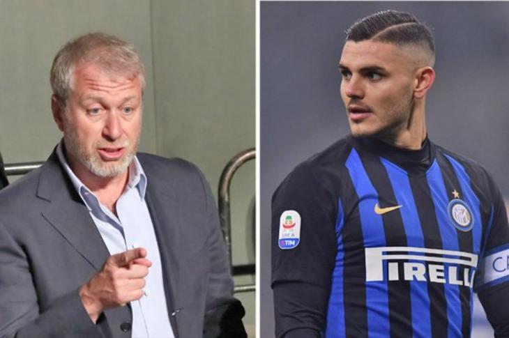 Роман Абрамович и Мауро Икарди