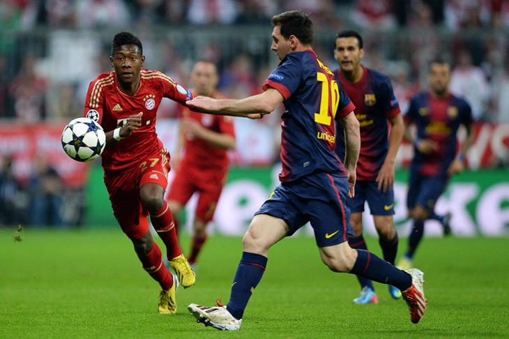 Давид Алаба Лионель Месси