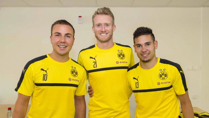 Марио Гетце Андре Шюррле Геррейро