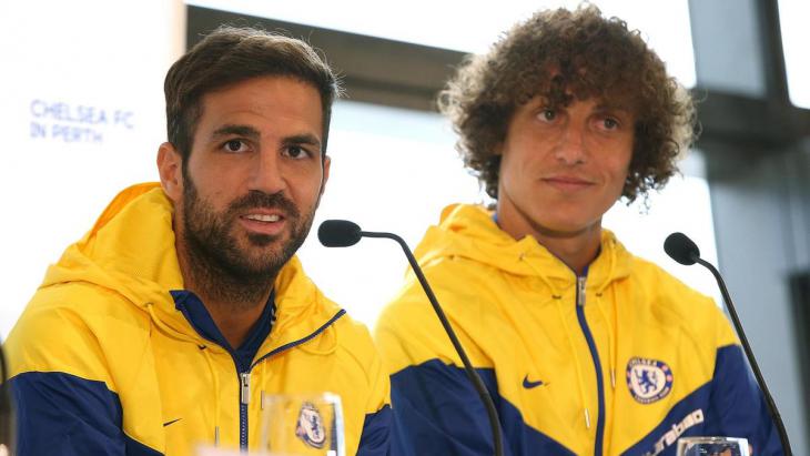 Сеск Фабрегас и Давид Луиз