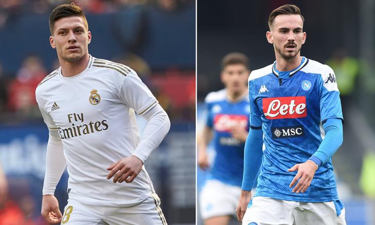 Лука Йович и Фабиан Руис