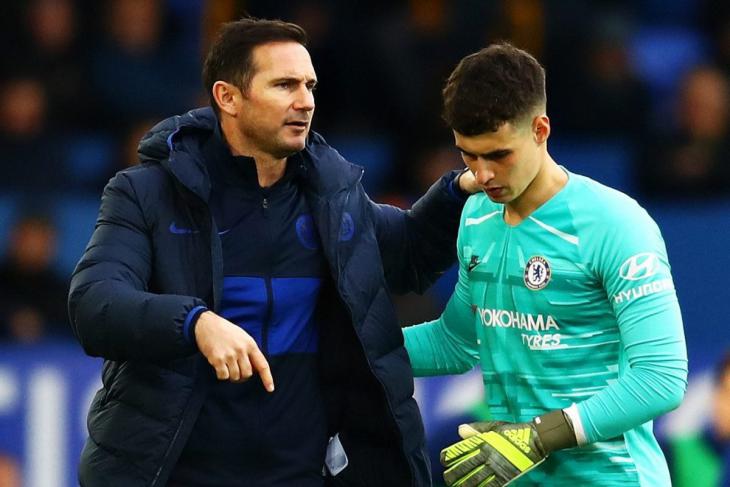 Кепа Аррисабалага и Фрэнк Лэмпард