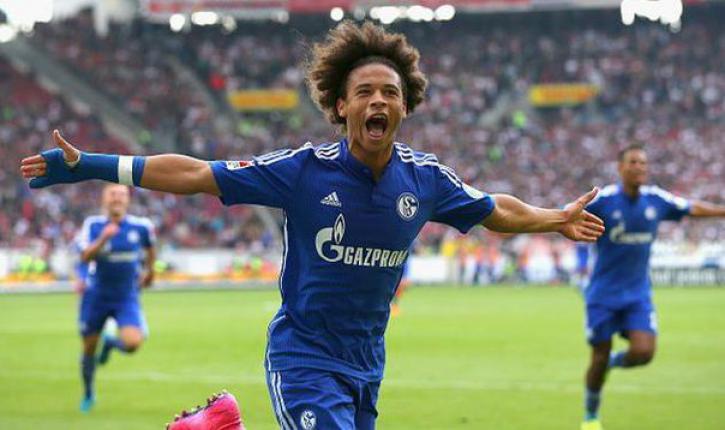 Лерой Сане находится на радарах у «Манчестер Юнайтед» и «Манчестер Сити»