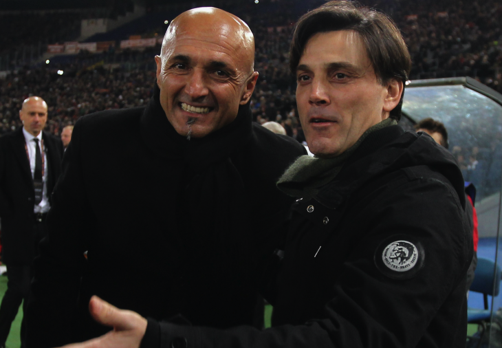 Лучано Спаллетти и Винченцо Монтелла