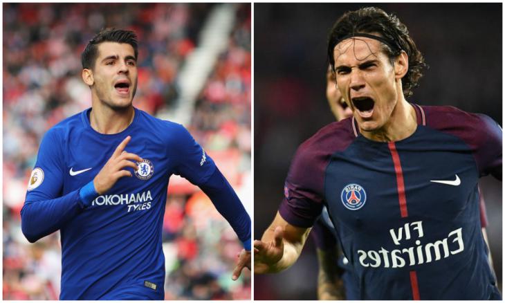 Альваро Мората Эдинсон Кавани