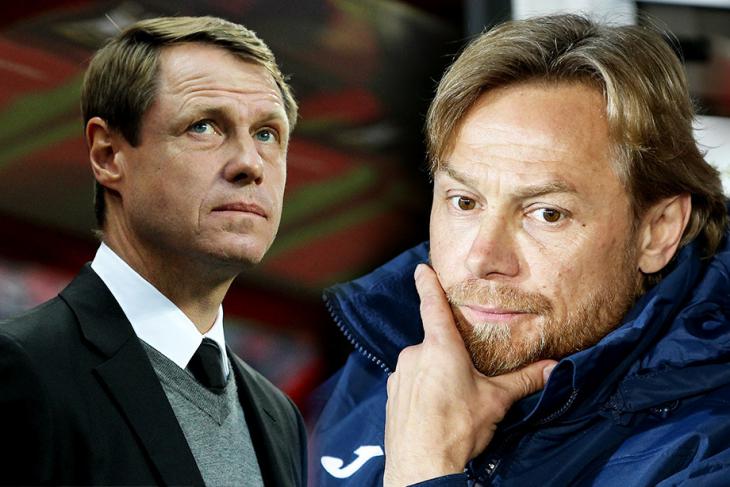 Олег Кононов и Валерий Карпин