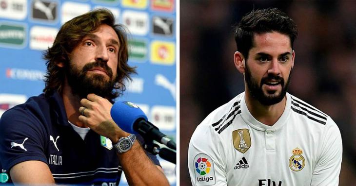 Андреа Пирло и Иско