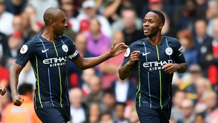 Рахим Стерлинг и Фернандиньо