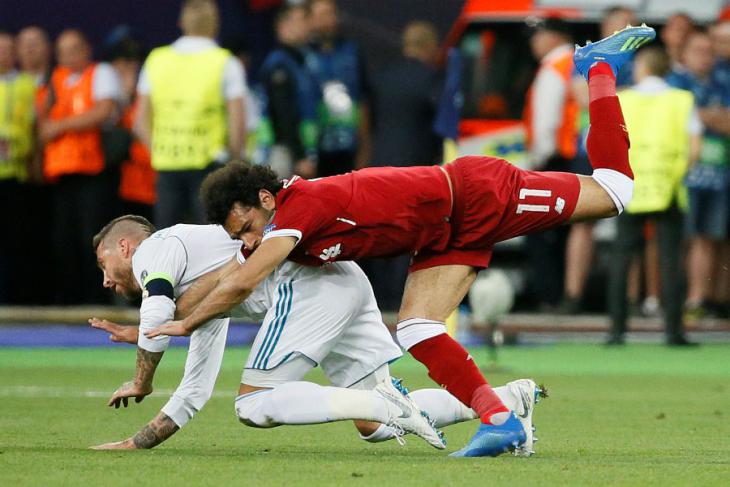 Серхио Рамос Мохамед Салах