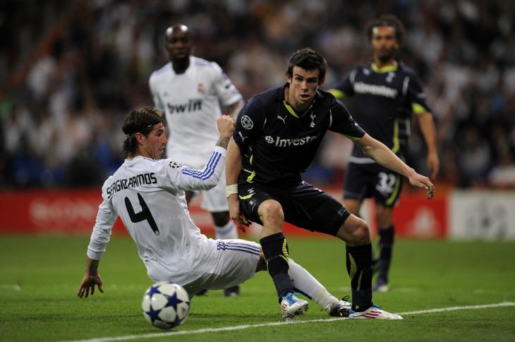 Серхио Рамос Гарет Бэйл