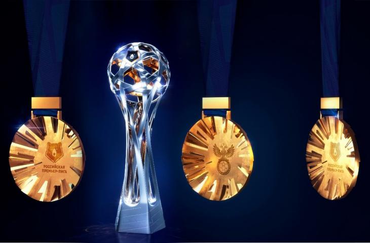 Кубок и медали РПЛ на сезон 2019/20