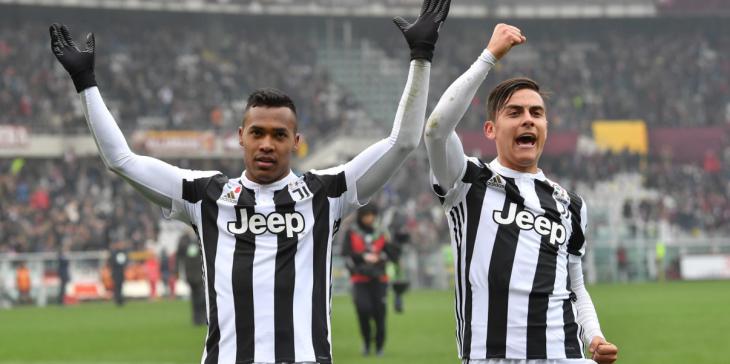 Алекс Сандро и Пауло Дибала