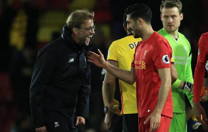 Юрген Клопп Эмре Джан