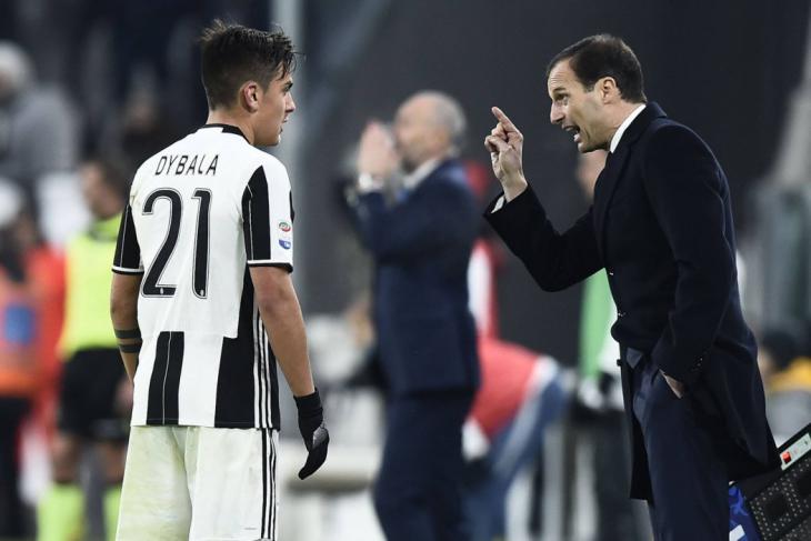 Пауло Дибала Массиммиоиано Аллегри