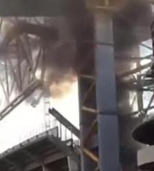 Сантьяго Бернабеу пожар