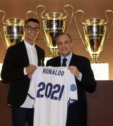 Криштиану Роналду и Перес