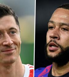 «Барселона» отбирает номер у Депая из-за Левандовского