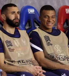 Карим Бензема и Килиан Мбаппе