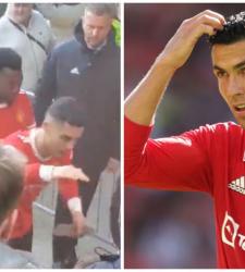 В Англии обвинили Роналду за разбитый телефон мальчика