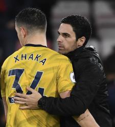 Гранит Джака и Микель Артета